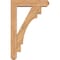 Ekena Millwork Merced Craftsman Smooth Bracket w/ Offset Brace, Western Red Cedar, 5 1/2"W x 22"D x 34"H BKT0604X22X34MRC04SWR - alternate 3